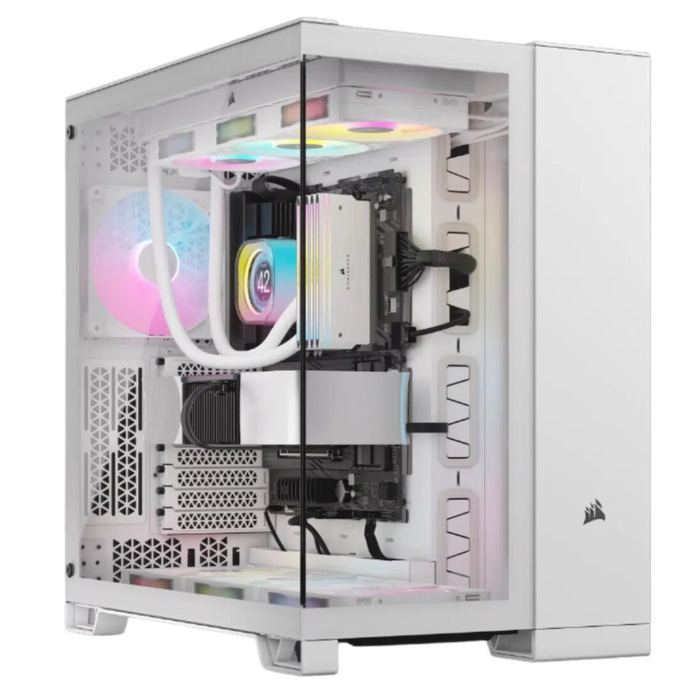 CASE GAMER CORSAIR ATX 6500X BLANCO DUAL-CHAMBER MID-TOWER GAMING