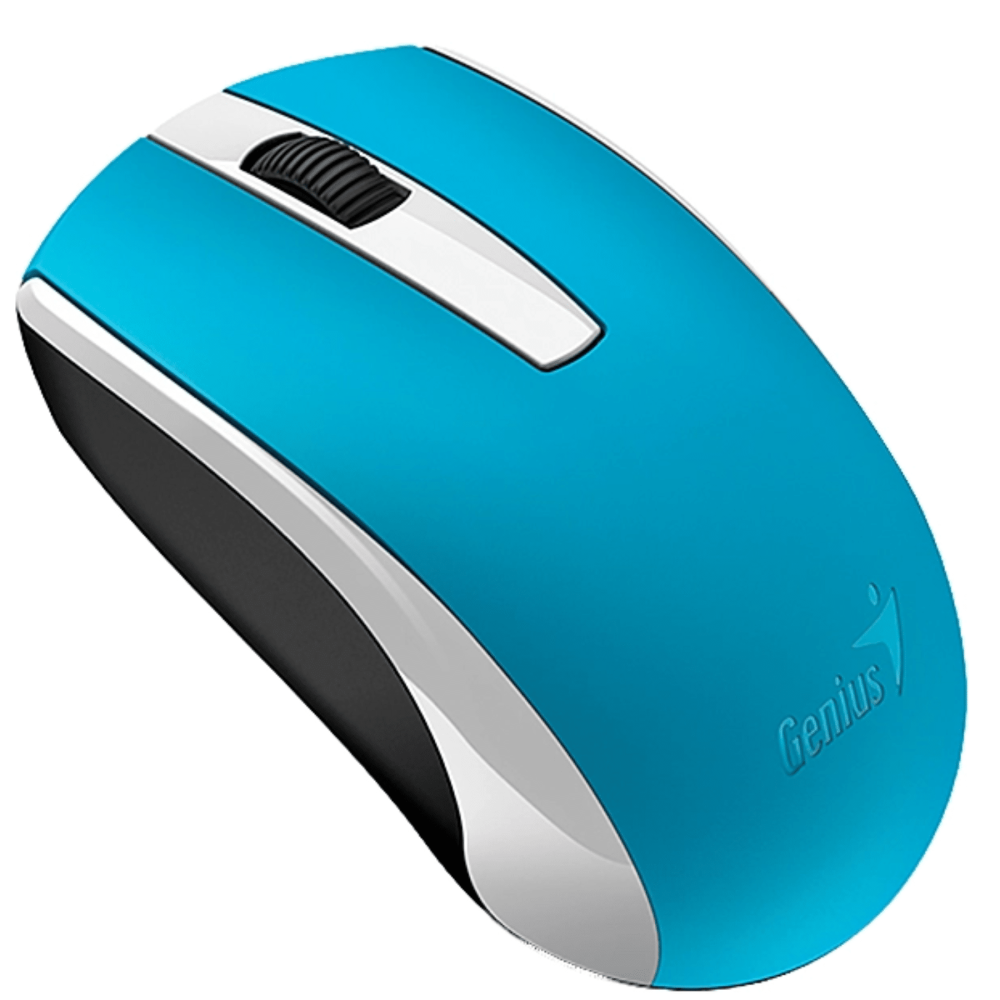MOUSE INALAMBRICO GENIUS ECO-8100 AZUL RECARGABLE WIRELESS