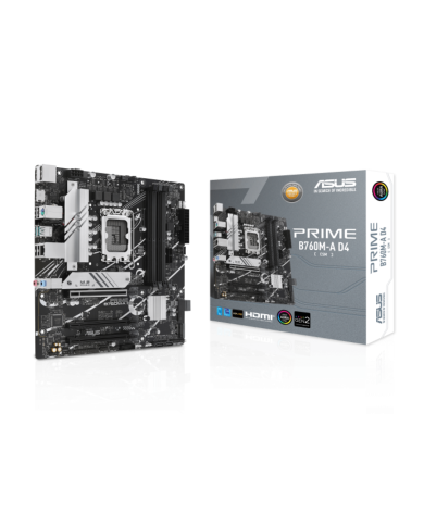 MAINBOARD ASUS PRIME B760M-A D4 CSM 14TH-12TH GEN AURA ARGB