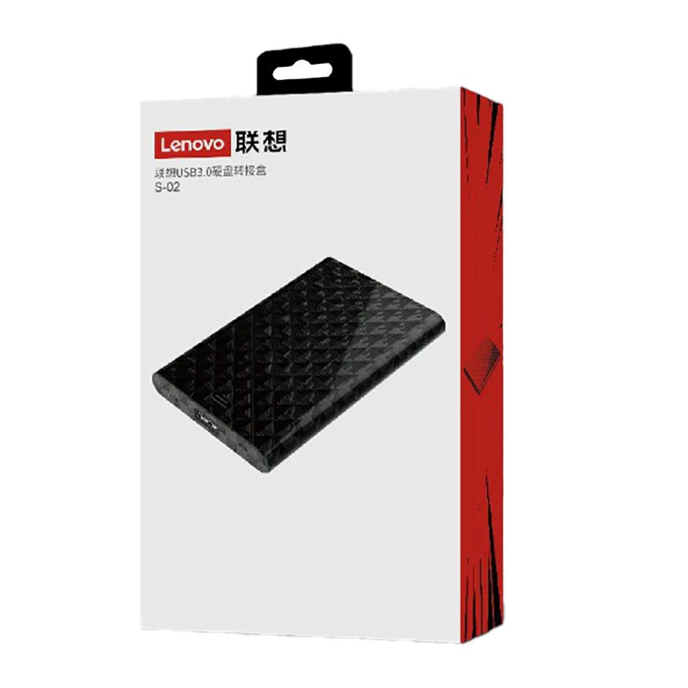 ENCLOSURE LENOVO S-02 NEGRO SATAIII EXTERNO