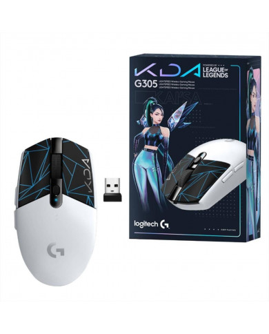 MOUSE LOGITECH G305 BLANCO USB LOL-KDA LIGHTSPEED / 910-006052