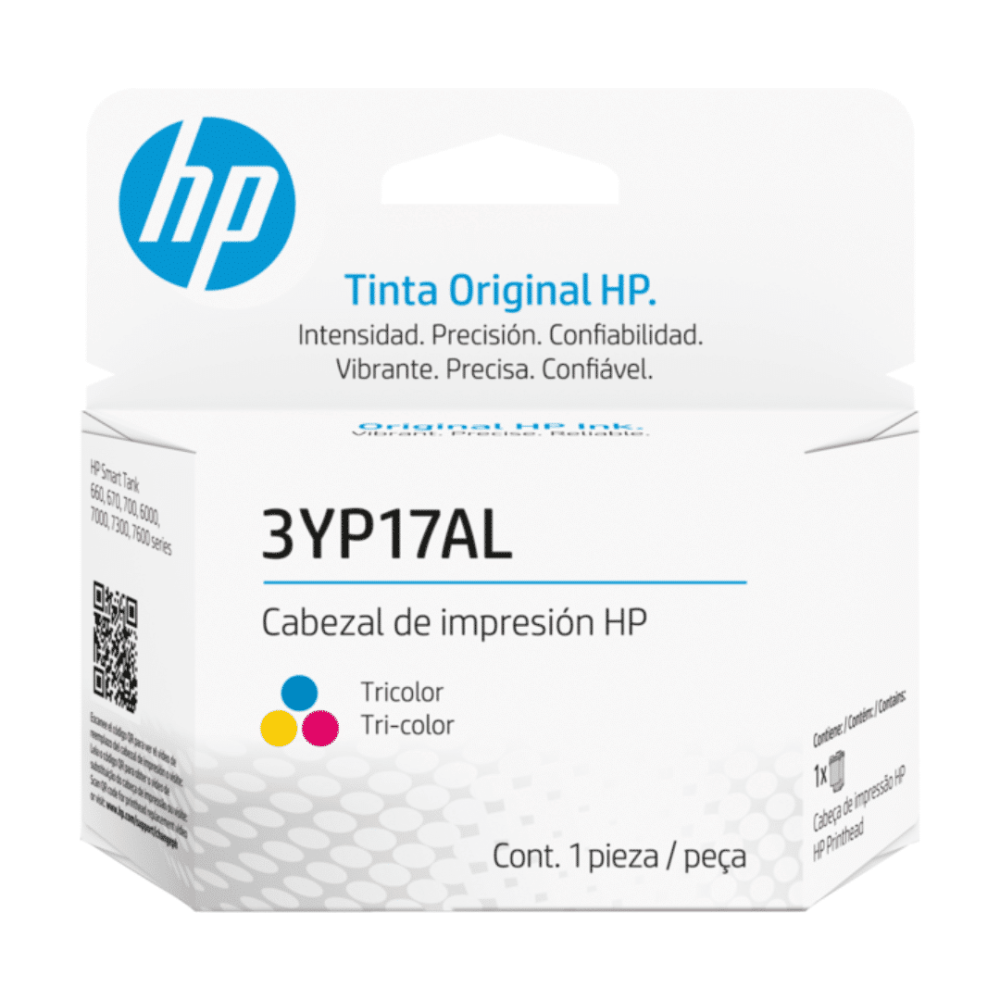 CABEZAL DE IMPRESION HP TRICOLOR 3YP17AL COMPATIBLE