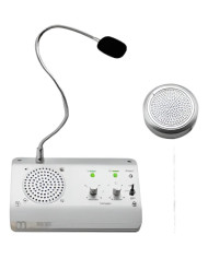 INTERCOMUNICADOR PARA VENTANILLA PLATEADO