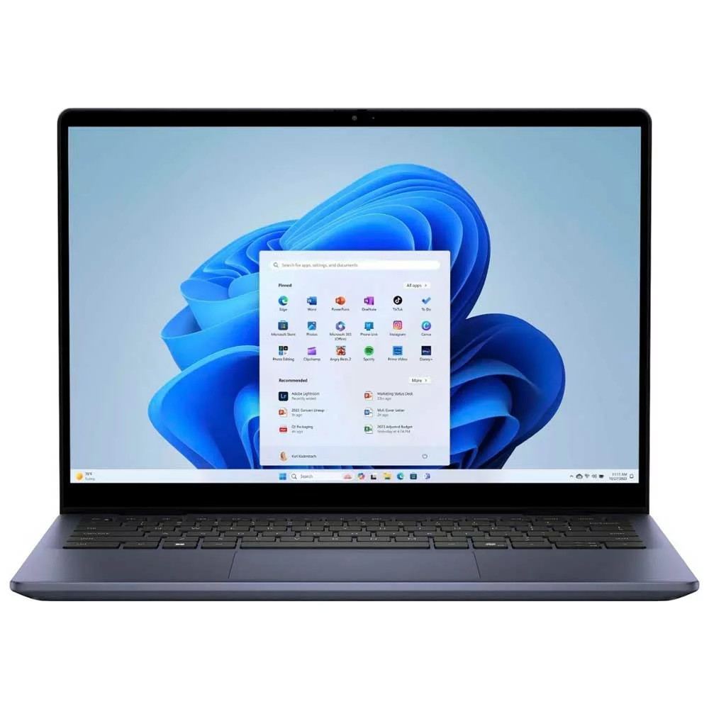 LAPTOP TACTIL DELL INSPIRON 7445-5333BLU 2-IN-1 / PROCESADOR AMD RYZEN 5 8640HS / 512GB SSD SOLIDO / 8GB RAM / PANTALLA 14" FHD