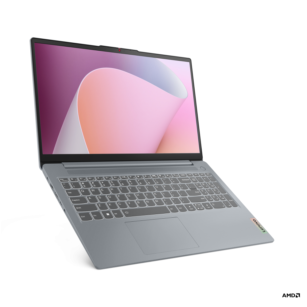 LAPTOP LENOVO IP3 SLIM 15ABR / PROCESADOR AMD RYZEN 5-5625U / MEMORIA 16 GB RAM / 512 GB SSD DISCO SOLIDO / 15.6" FHD