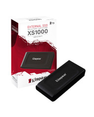 DISCO EXTERNO SOLIDO 2TB SSD KINGSTON XS1000 NEGRO SXS1000/2000G