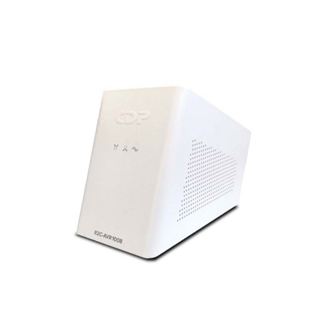 REGULADOR DE VOLTAJE CDP R2C-AVR1008 BLANCO 1000VA 8 SALIDAS