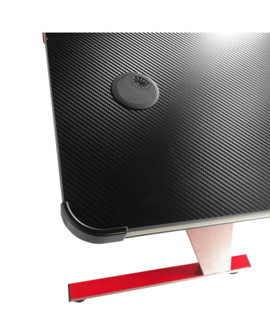 MESA GAMER MARVO ARENA 50 DE-08 RGB PB, PVC, METAL