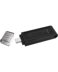 PENDRIVE KINGSTON 64GB DT70 TYPE-C USB3.2 NEGRO DT70/64GB PENDRIVE KINGSTON 64GB DT70 TYPE-C USB3.2 NEGRO DT70/64GB