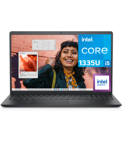 LAPTOP DELL 3530 / PROCESADOR INTEL CORE i5-1334U / 16 GB RAM / 512GB SSD DISCO SOLIDO / PANTALLA 15,6" FHD / SILVER