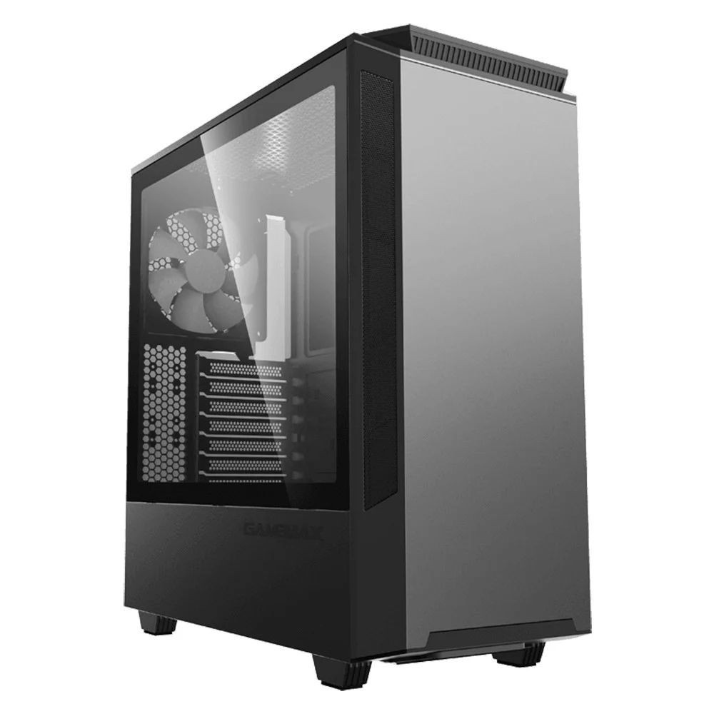 CASE GAMEMAX PALADIN NEGRO T801 VIDRIO 390mm X 210mm X 445mm 2.5/3.5HDD(2) 2.5SSD(2)