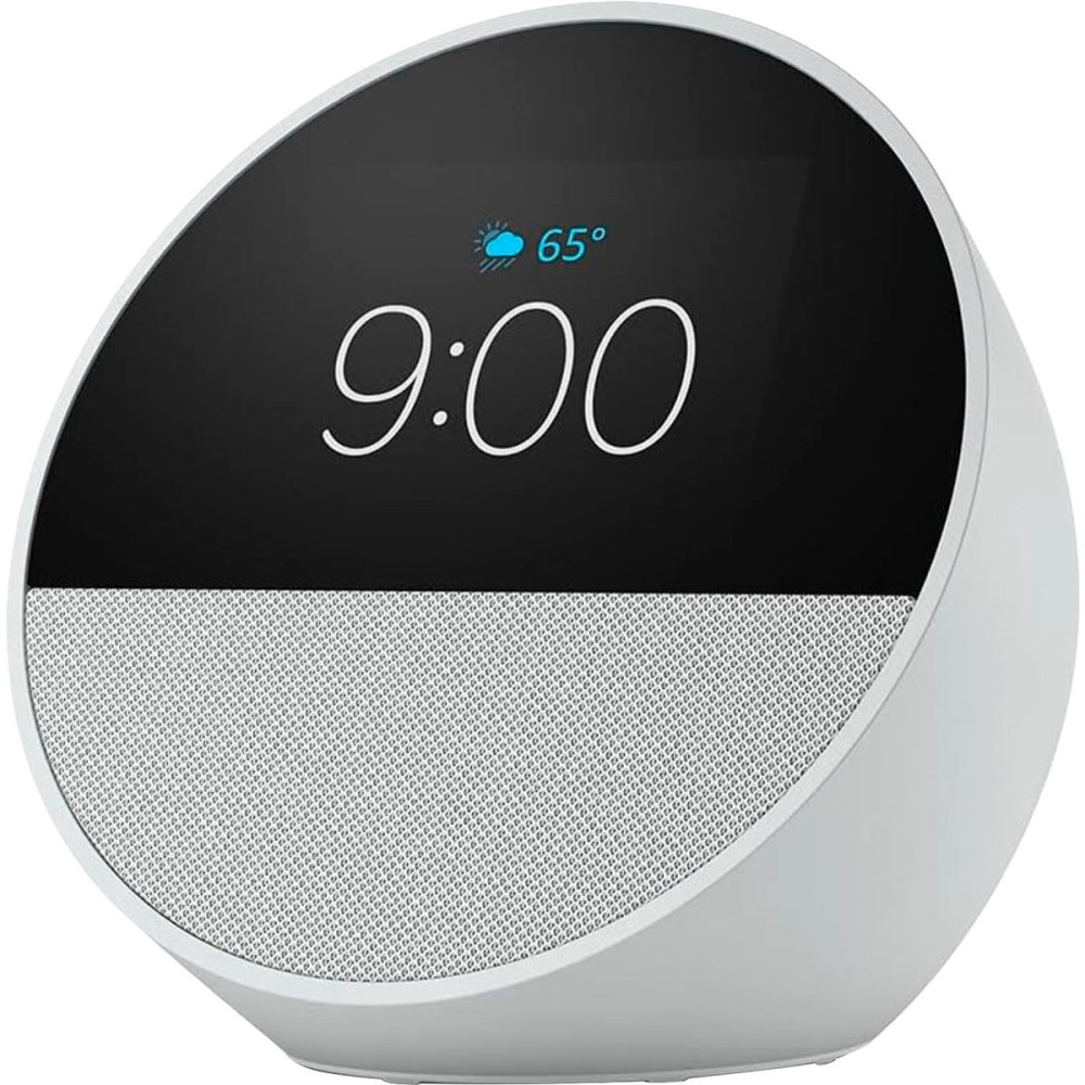 PARLANTE AMAZON ECHO SPOT BLANCO + ALEXA