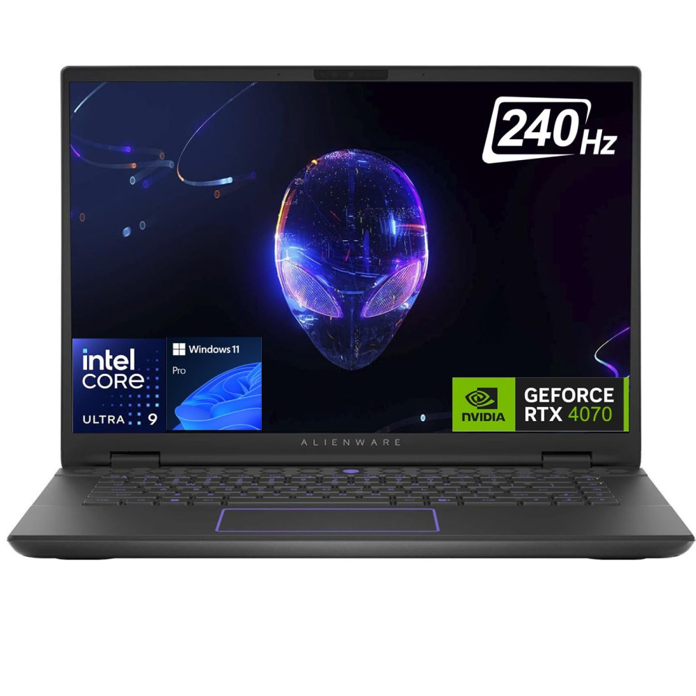LAPTOP GAMER DELL ALIENWARE M16 R2 / INTEL i7 ULTRA-155H / 16GB / 1TB SSD SOLIDO / GRAFICA RTX 4070 8GB / IPS QHD 240HZ