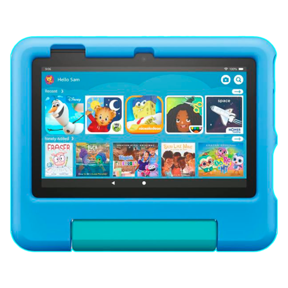 TABLET AMAZON FIRE 7 KIDS AZUL / 2GB / 16GB / 2MP / 2MP / MICROSD