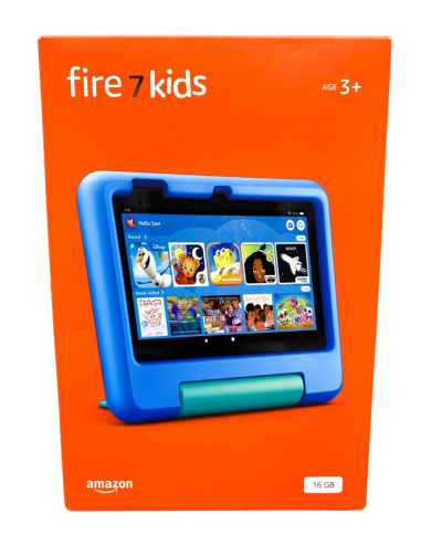 TABLET AMAZON FIRE 7 KIDS AZUL / 2GB / 16GB / 2MP / 2MP / MICROSD