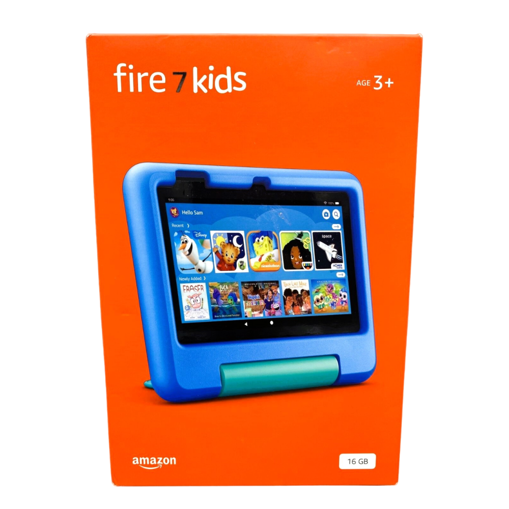 TABLET AMAZON FIRE 7 KIDS AZUL / 2GB / 16GB / 2MP / 2MP / MICROSD
