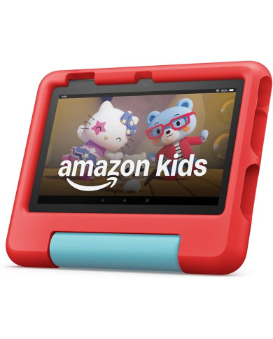 TABLET AMAZON FIRE 7 KIDS ROJA / 2GB / 16GB / 2MP / 2MP / MICROSD