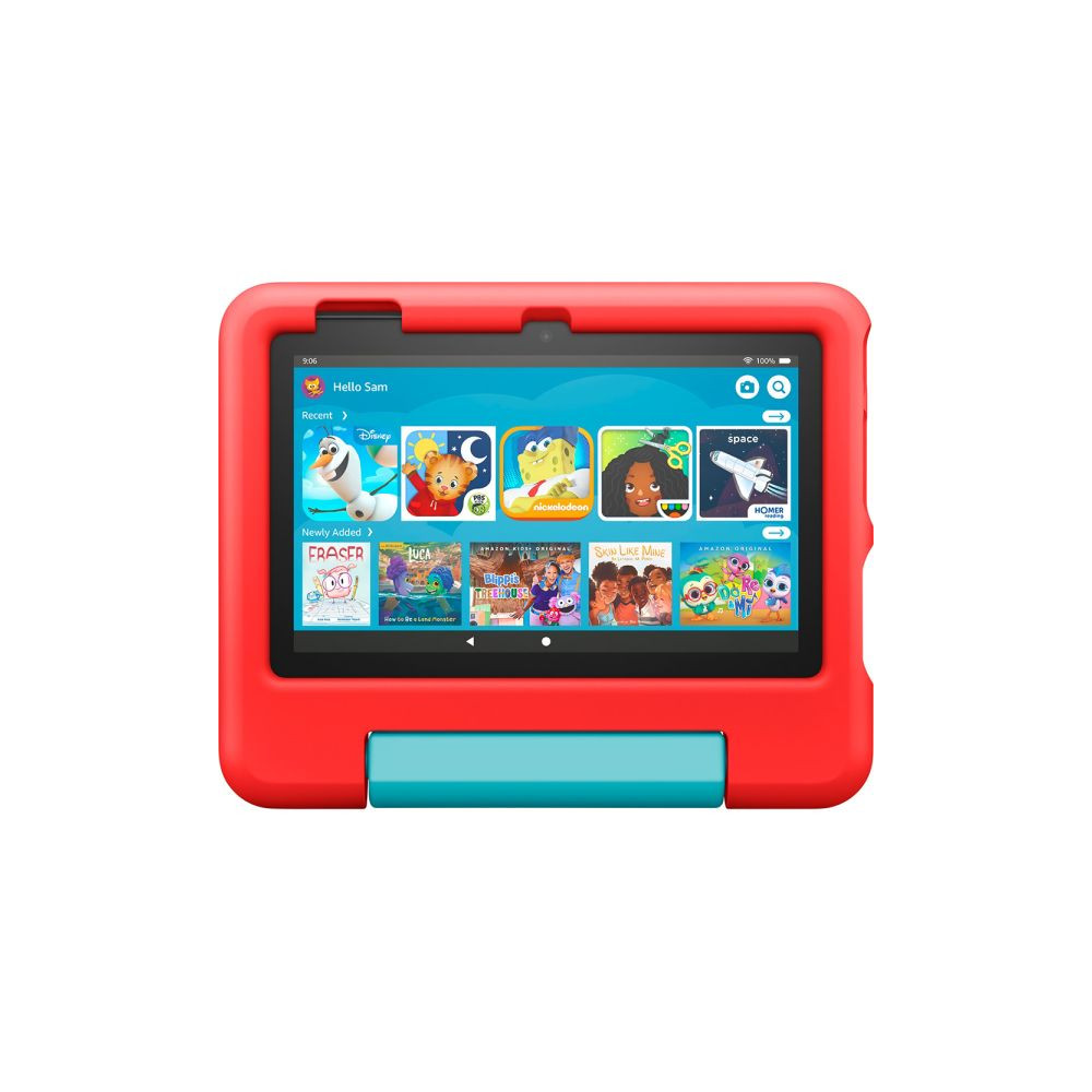 TABLET AMAZON FIRE 7 KIDS ROJA / 2GB / 16GB / 2MP / 2MP / MICROSD