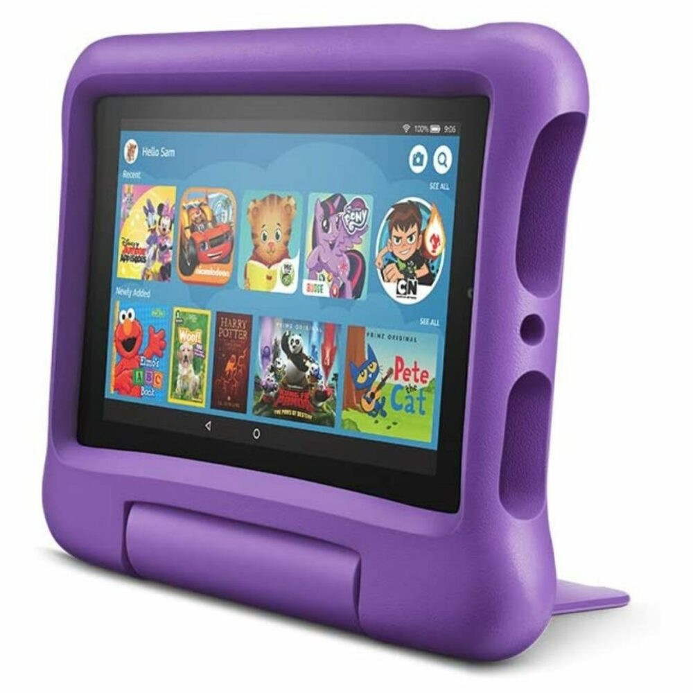 TABLET AMAZON FIRE 7 KIDS PURPURA / 2GB / 16GB / 2MP / 2MP / MICROSD