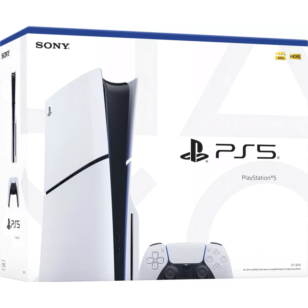 SONY PLAYSTATION 5 SLIM 1TB /4K 120HZ HDR/UNIDAD DE DISCO + NBA 2K26 VERSION ESTANDAR