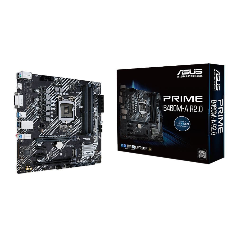 MAINBOARD ASUS B460M-A R2.0 PRIME 11GEN LGA1200 / 90MB18A0-M0EAY0