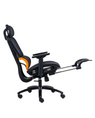 SILLA GAMING MEETION MT-CHR31 NEGRA NARANJA GAMER