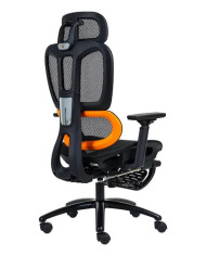 SILLA GAMING MEETION MT-CHR31 NEGRA NARANJA GAMER