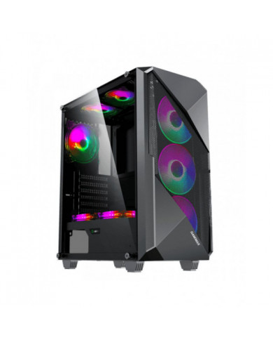 CASE GAMEMAX REVOLT NEGRO 3606 VIDRIO TEMPLADO