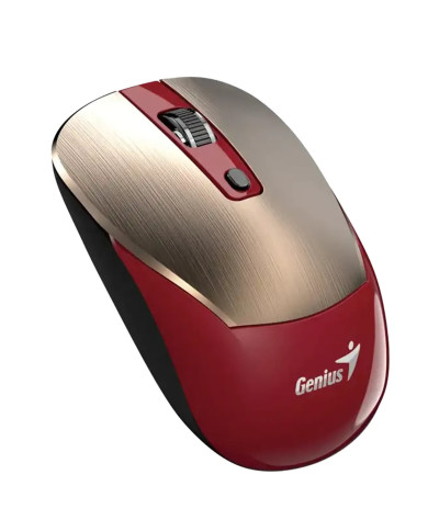 MOUSE INALAMBRICO GENIUS NX-7125 WIRELESS GOLD/ROJO 4BOTONES 1200DPI 2.4GHz 2AA