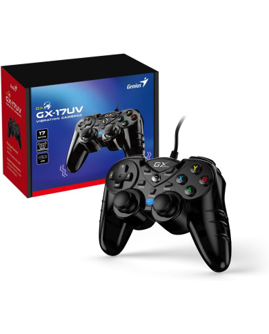 PALANCA DE JUEGO USB GENIUS MAXFIRE GX-19UV PC/PS3/PS4 GAMEPAD