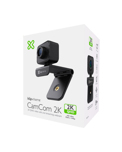 CAMARA WEBCAM KLIPXTREME CAMCOM KWC-750 2K QHD