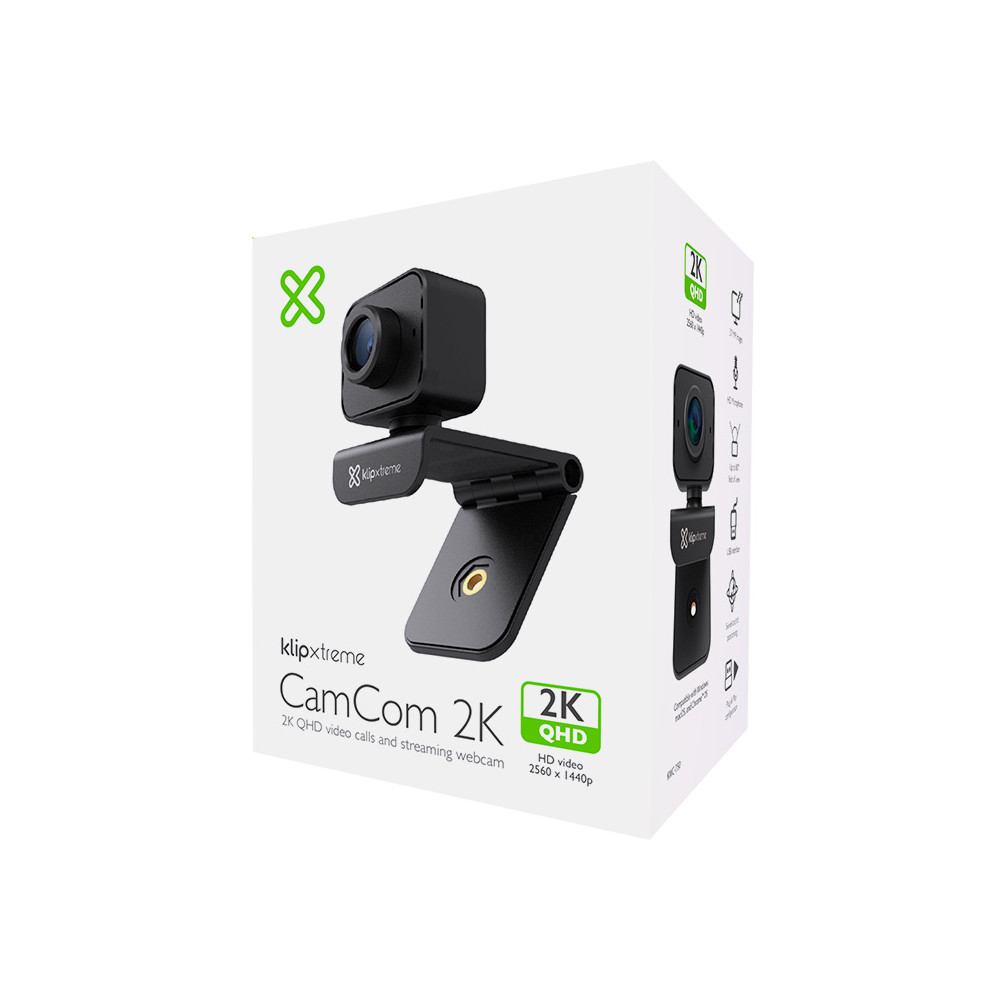 CAMARA WEBCAM KLIPXTREME CAMCOM KWC-750 2K QHD