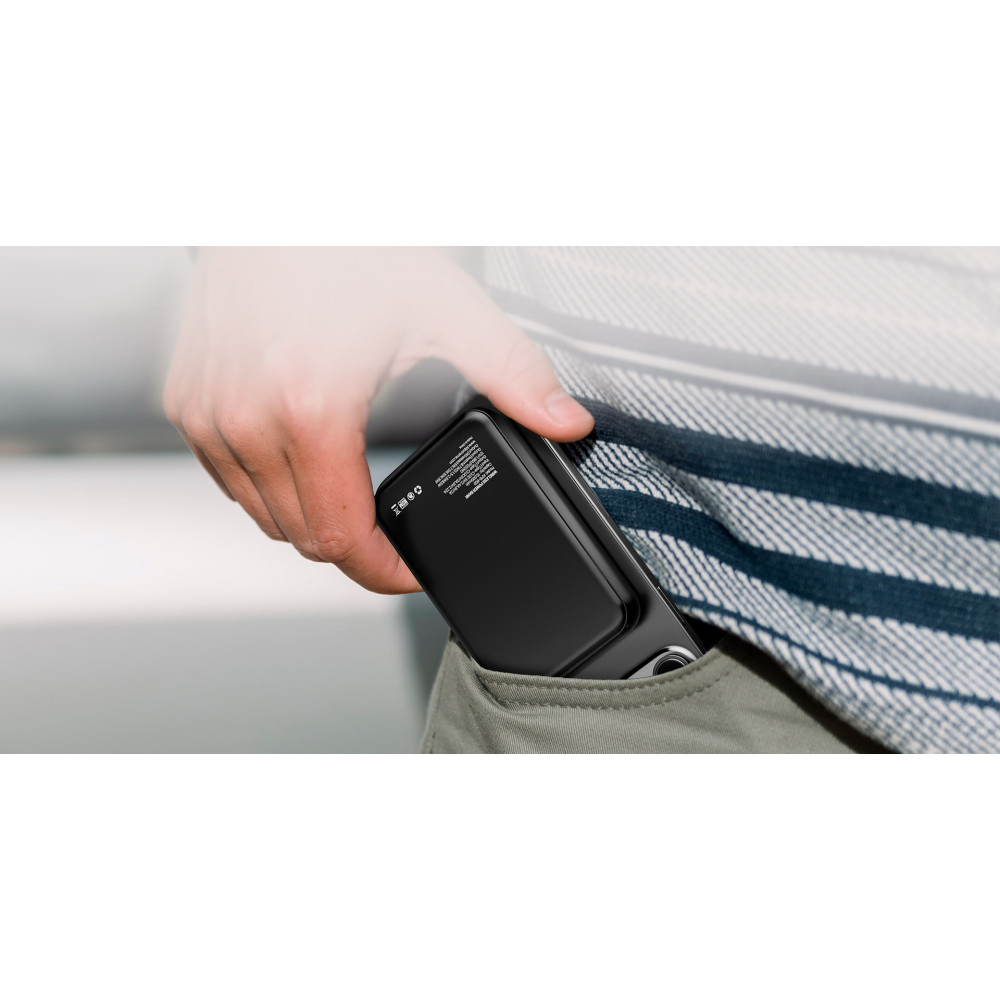 POWER BANK INALAMBRICO KLIPXTREME KPB-600 10.000MAH USB-A USB-C