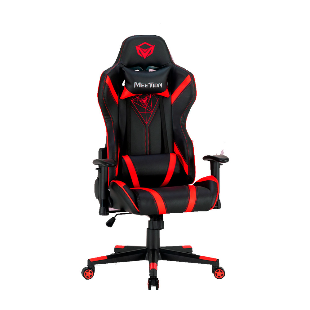 SILLA MEETION MT-CHR15 NEGRA Y ROJA