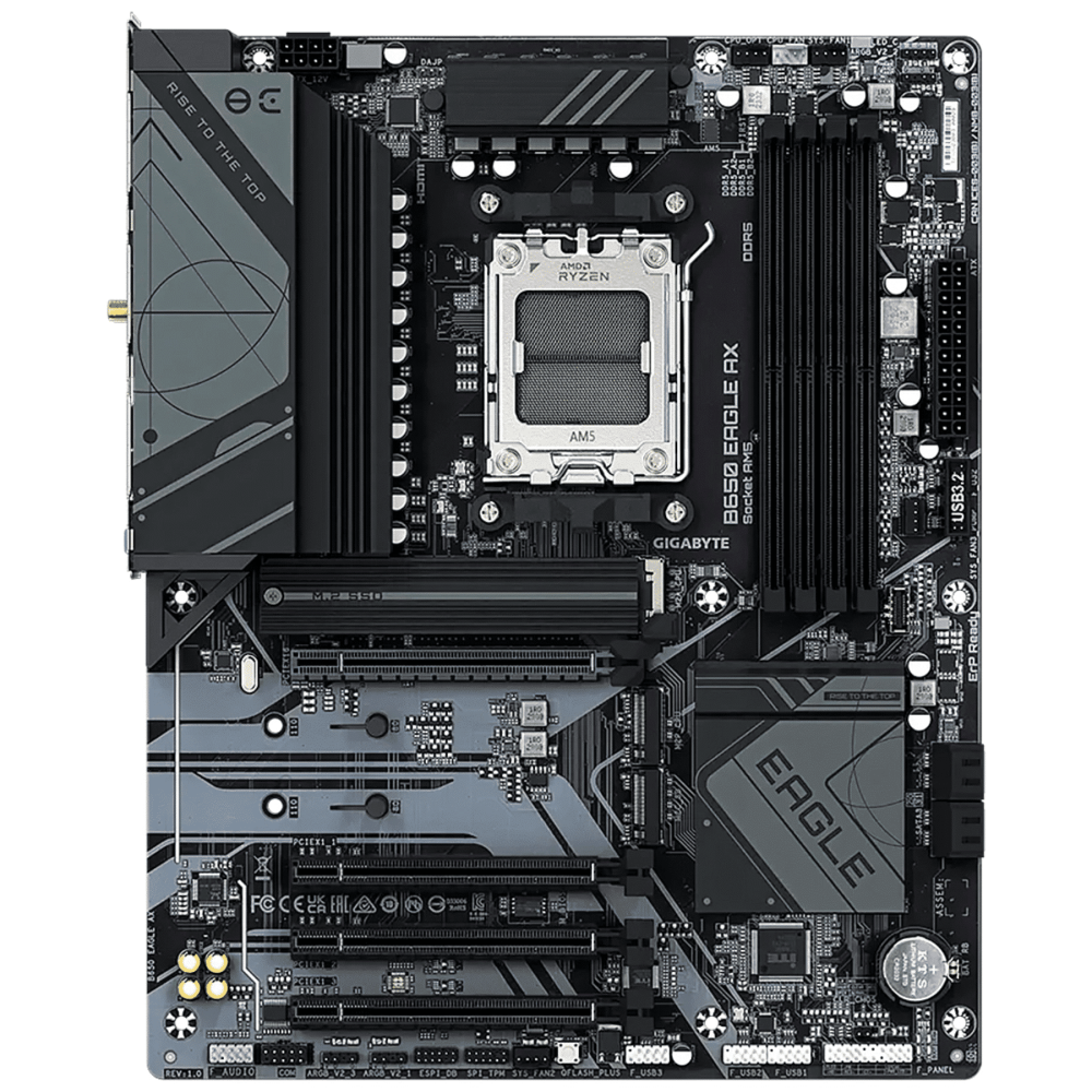MAINBOARD GAMER GIGABYTE B650 EAGLE AX / AMD AM5 / R7 / 4X DDR5 / PCLE 4.0 / M.2 GAMING