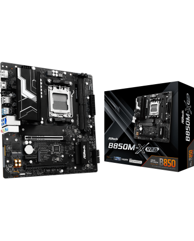 MAINBOARD GAMER ASROCK B850M-X-R2.0 / AMD AM5 RYZEN / 2X DDR5-8200
