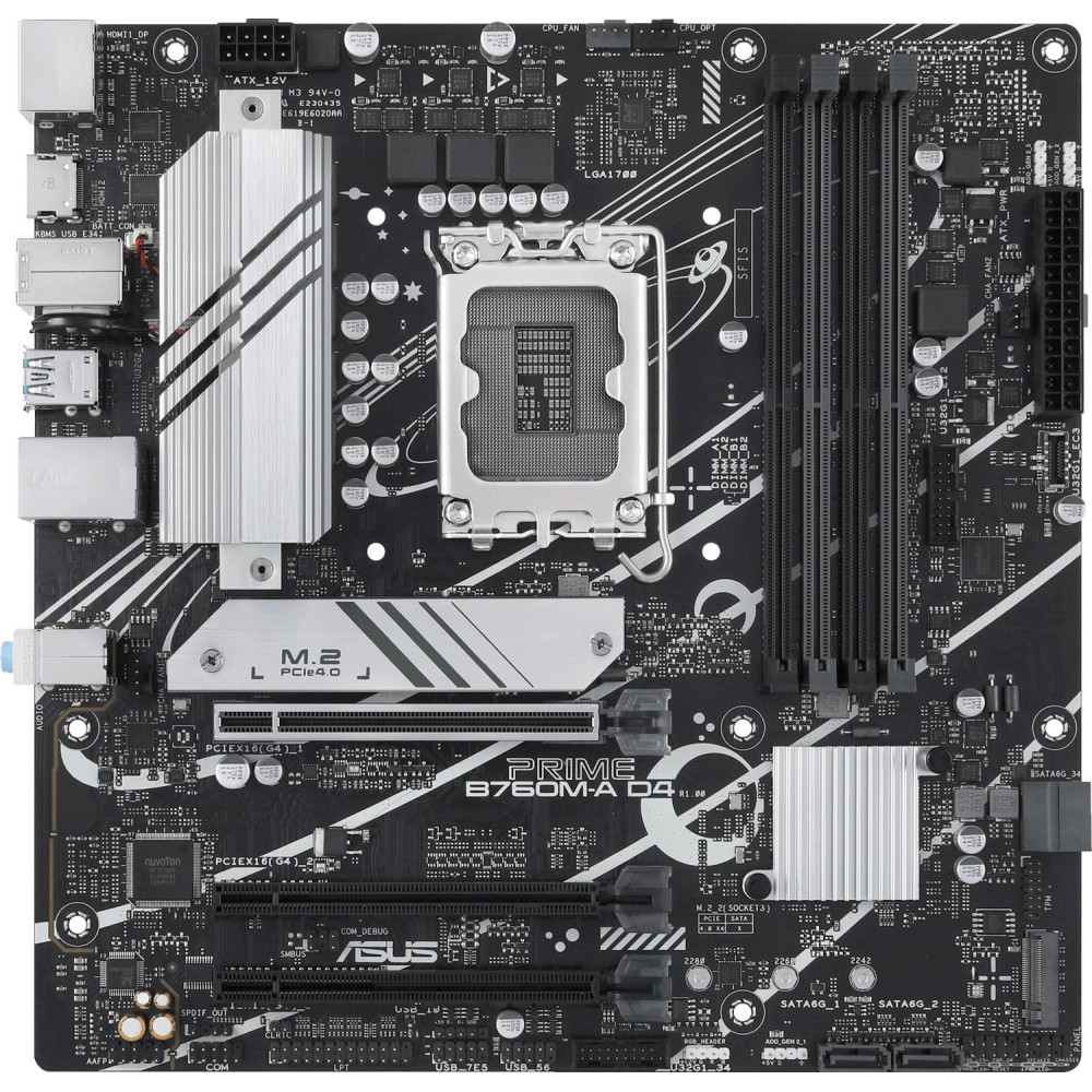 MAINBOARD ASUS PRIME B760M-A D4 13TH-12TH GEN AURA ARGB GEN2