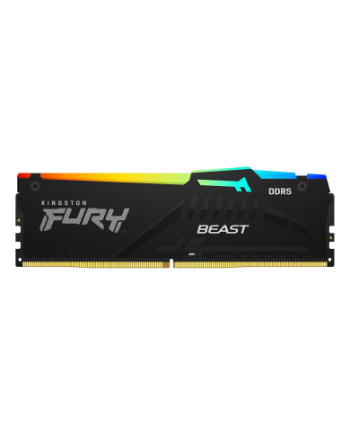 MEMORIA RAM 16GB DDR5 KINGSTON FURY BEAST RGB 5600MT/s CL40