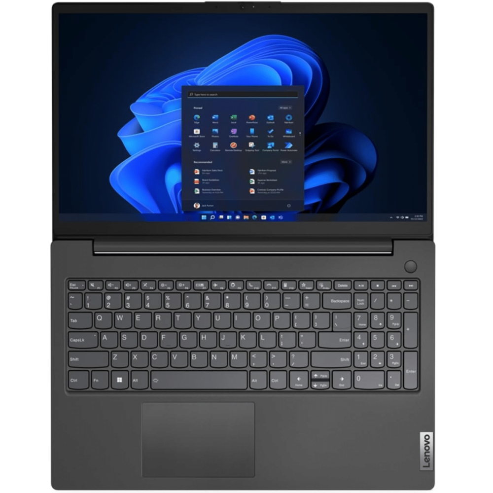 LAPTOP LENOVO V15 G6 ITN / PROCESADOR INTEL N100 DUAL CORE / 8GB RAM / 256GB SSD DISCO SOLIDO / PANTALLA 15.6"