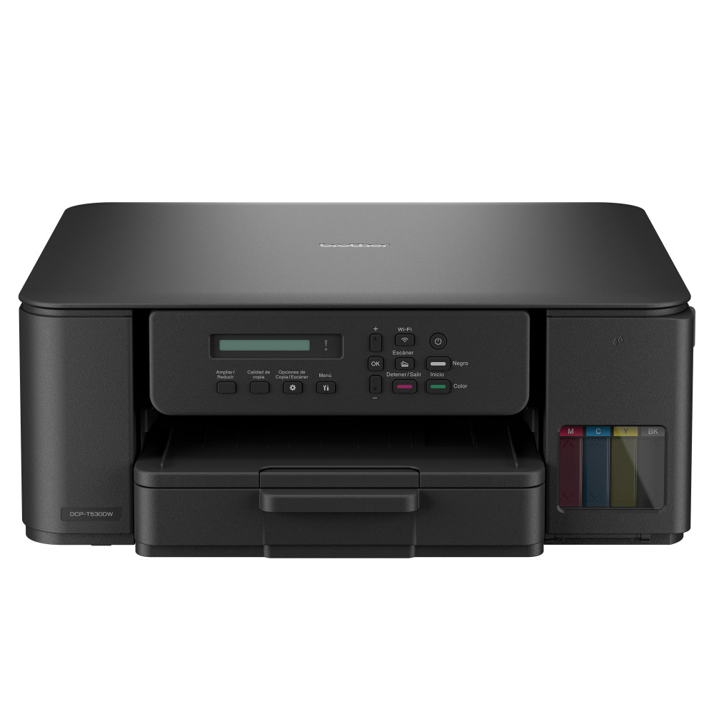 IMPRESORA BROTHER DCP-T530W  TINTA CONTINUA WIFI DUPLEX 28 PPM/11 PPM MULTIFUNCION  IMPRIME COPIA ESCANEA