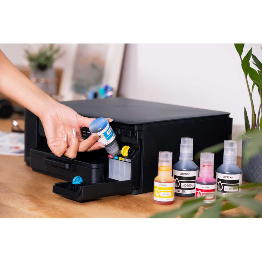 IMPRESORA BROTHER DCP-T530W  TINTA CONTINUA WIFI DUPLEX 28 PPM/11 PPM MULTIFUNCION  IMPRIME COPIA ESCANEA