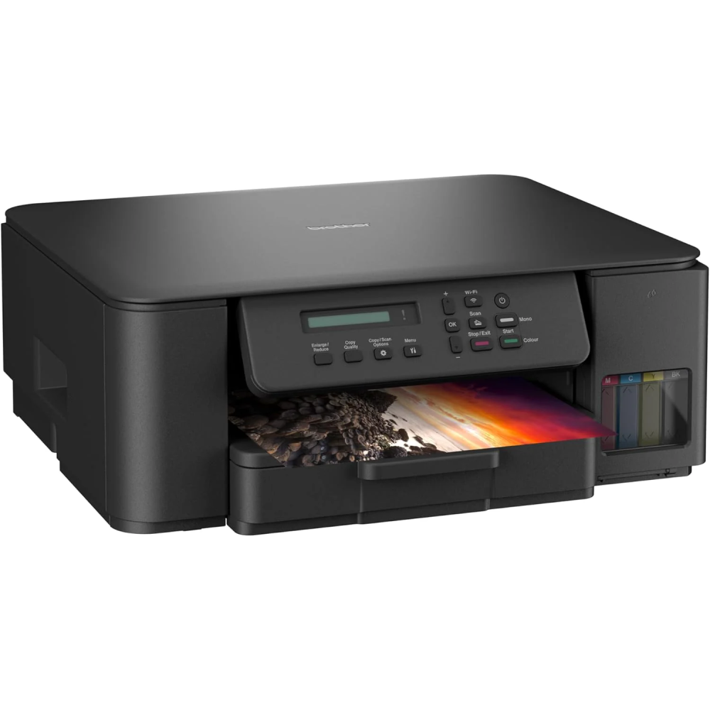 IMPRESORA BROTHER DCP-T530W  TINTA CONTINUA WIFI DUPLEX 28 PPM/11 PPM MULTIFUNCION  IMPRIME COPIA ESCANEA