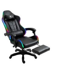 SILLA GAMER CON PARLANTES ENV THRONEX RGB NEGRA CON ALTAVOCES