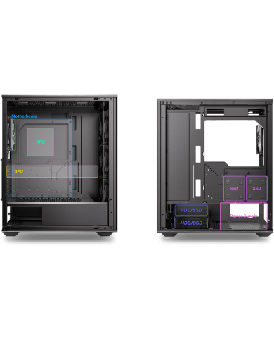 CASE ANTEC AX85 ARGB GAMER