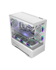 CASE GAMER ARMAGGEDDON AQUARON X-CURVE 285 BLANCO m-ATX VIDRIO DUAL CHAMBER