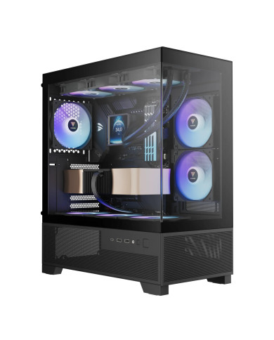 CASE GAMER GAMDIAS AURA GC12 ARGB MID TOWER 6FAN 120MM / GMB2560006