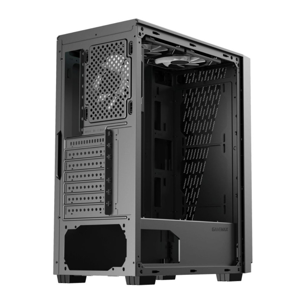 CASE GAMEMAX PRISM BK ATX VIDRIO