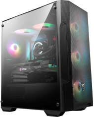 CASE GAMING MSI MAG FORCE M100A AUTO-RGB ACRILICO M-ATX/ITX