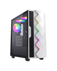 CASE GAMER ARMAGGEDDON AQUARON X-CURVE 285 BLANCO m-ATX VIDRIO DUAL CHAMBER