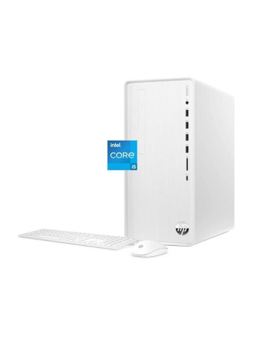 CPU HP TP01-3003W / PROCESADOR INTEL CORE i5-12400 / 12GB RAM / 512GB SSD DISCO SOLIDO / WHITE / 318K3 / W11